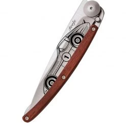Deejo Tattoo 37g Knife With Coral Handle, Racing Car Tools / Accessories