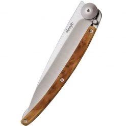 Deejo Wood 37g Knife With Juniper Handle Tools / Accessories
