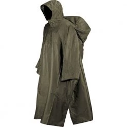 Clothing Trekmates Deluxe Poncho, Unisex, Olive
