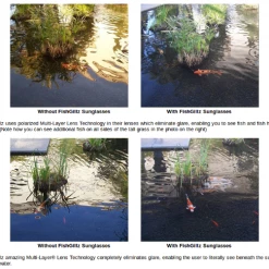 FishGillz Floating Sunglasses North Shore Grey