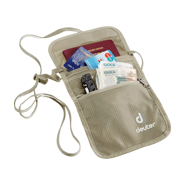 Travel Deuter Security Wallet Ll, Sand