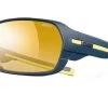 Julbo Dirt 2.0 Blue/Yellow Sunglasses, Zebra Lens Accessories