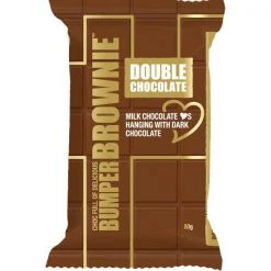 CookieTime Bumper Slice Double Chocolate Brownie, 80g, Each Snacks