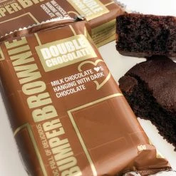 CookieTime Bumper Slice Double Chocolate Brownie, 80g, Each Snacks