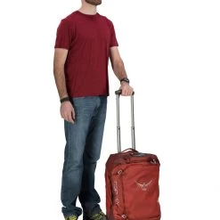 Osprey Rolling Transporter 40 Wheeled Duffle, Ruffian Red