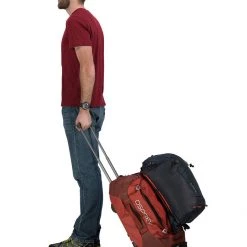 Osprey Rolling Transporter 40 Wheeled Duffle, Ruffian Red