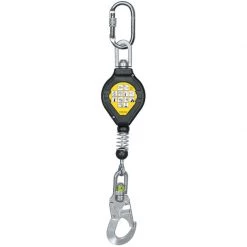 Zero Dusky Steel Cable Retractor Fall Arrester, 3 Mtr