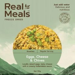 Real Meals Eggs, Cheese & Chives Food