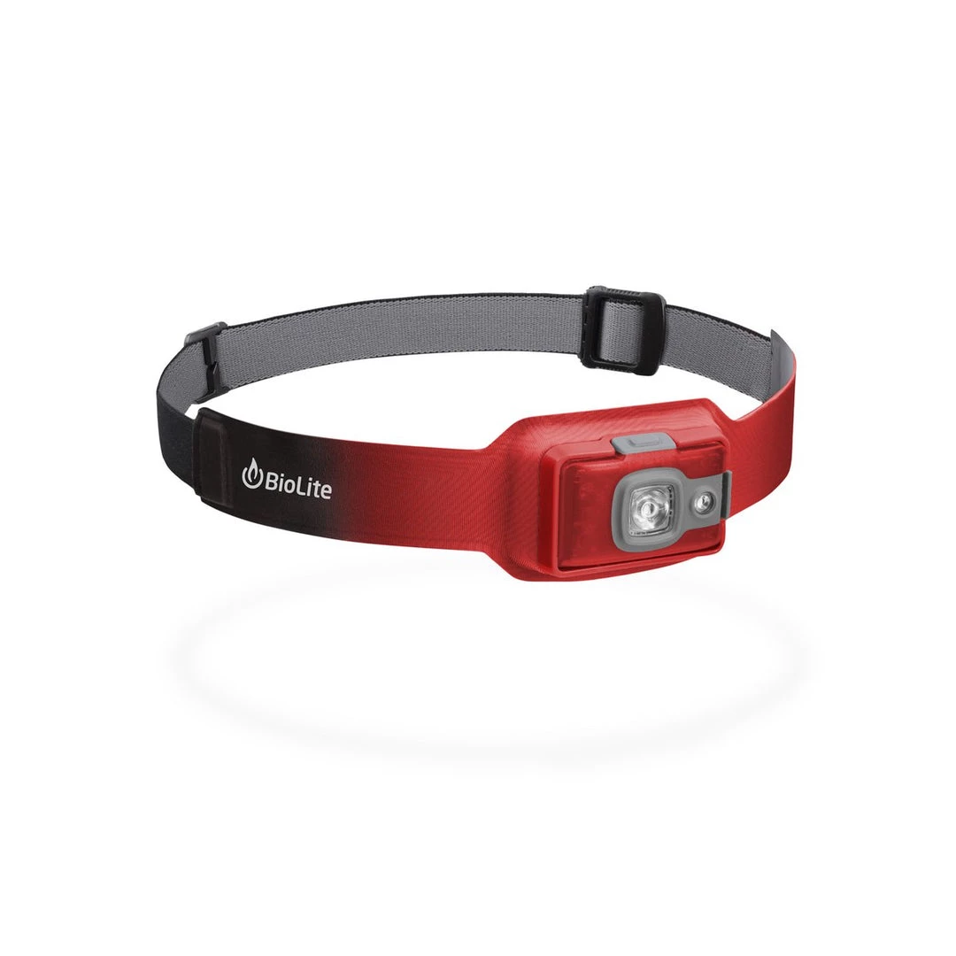 Biolite 200 Lumens Rechargeable Headlamp, Red Camp / Tramp