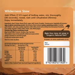 Real Meals Wilderness Stew