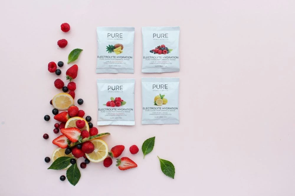 Pure Electrolyte Hydration Satchets 42g Food