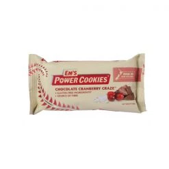 Em's Power Cookies Food Em's Power Cookie Bars, Chocolate Cranberry Craze, 80g, Each