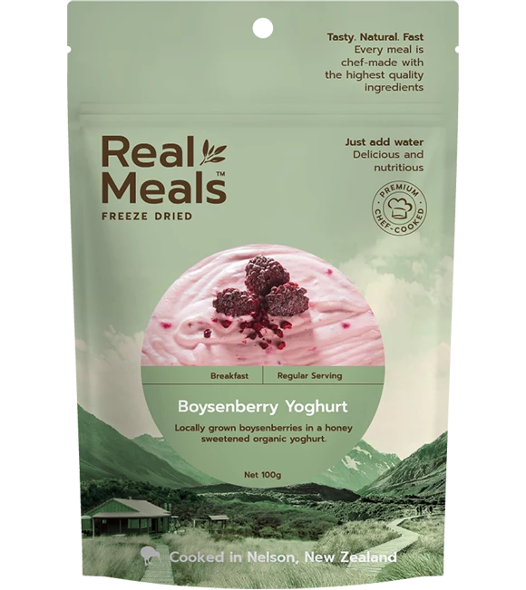 Food Real Meals Boysenberry Yoghurt