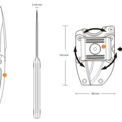 Ruike Fixed Blade Knife Hornet F815