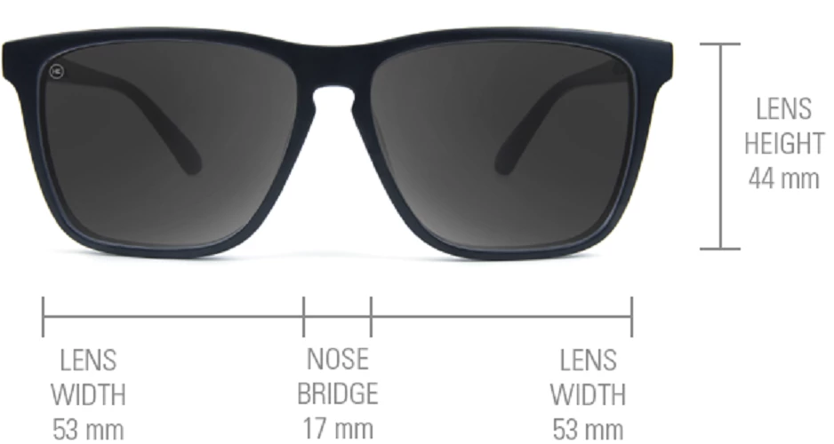 Accessories Knockaround Fast Lane Polarized Sunglasses, Black/Black