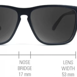 Accessories Knockaround Fast Lane Polarized Sunglasses, Frosted Rubber Blue Ice