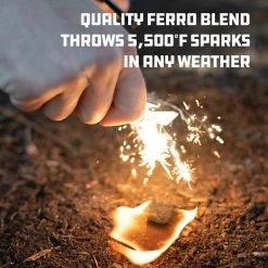 Camp / Tramp UCO Survival Fire Striker With Lanyard