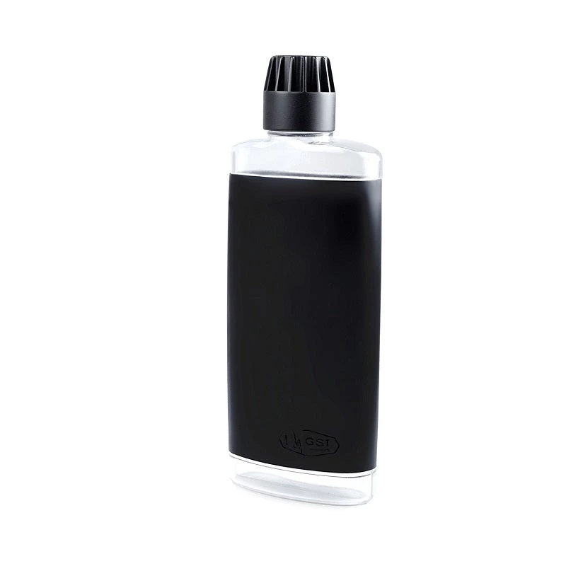GSI Lightweight Hip Flask, 500 Ml, Black Water Bottles