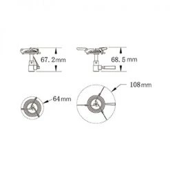 Fire Maple Fire-Maple Super Light Titanium FMS-116T Heat Core Cooker Camp / Tramp