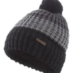 Trekmates Franklin Knitted Beanie, Black Hats / Headwear