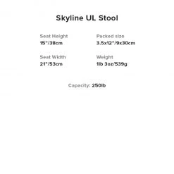 Big Agnes Skyline UL Stool