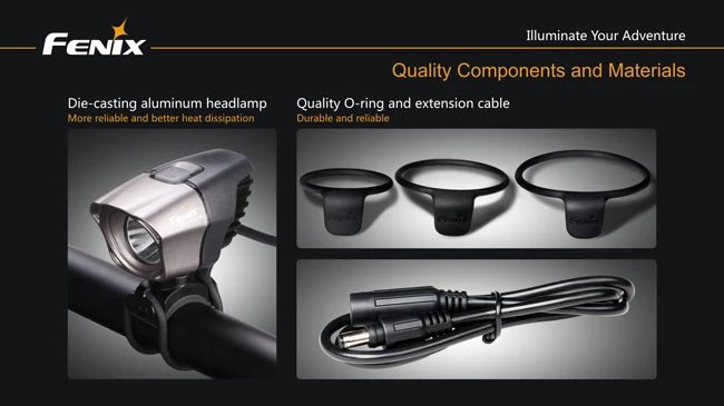 Fenix BT10 350 Lumen Bike Light