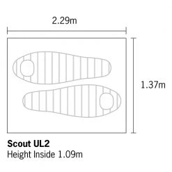 Big Agnes Scout UL Tent, 2 Person