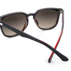 Knockaround Paso Robles Polarized Sunglasses, Glossy Black