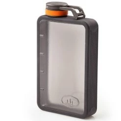 Camp Kitchen GSI Boulder 10 Hip Flask, Graphite 295ml