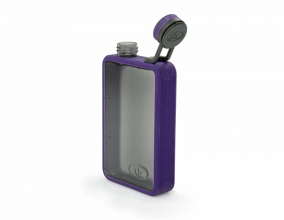 Camp Kitchen GSI Boulder 6 Hip Flask, Purple 180ml