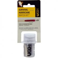 Fire Starting Gear UCO Hurricane Survival Matches In Container, 20 Pack