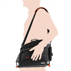 Ibera PakRak MultiMount Commuter Bag Blk (Inc Adaptor) Bike