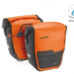 Ibera PakRak W/proof Pannier Single Orange 15L Clip On