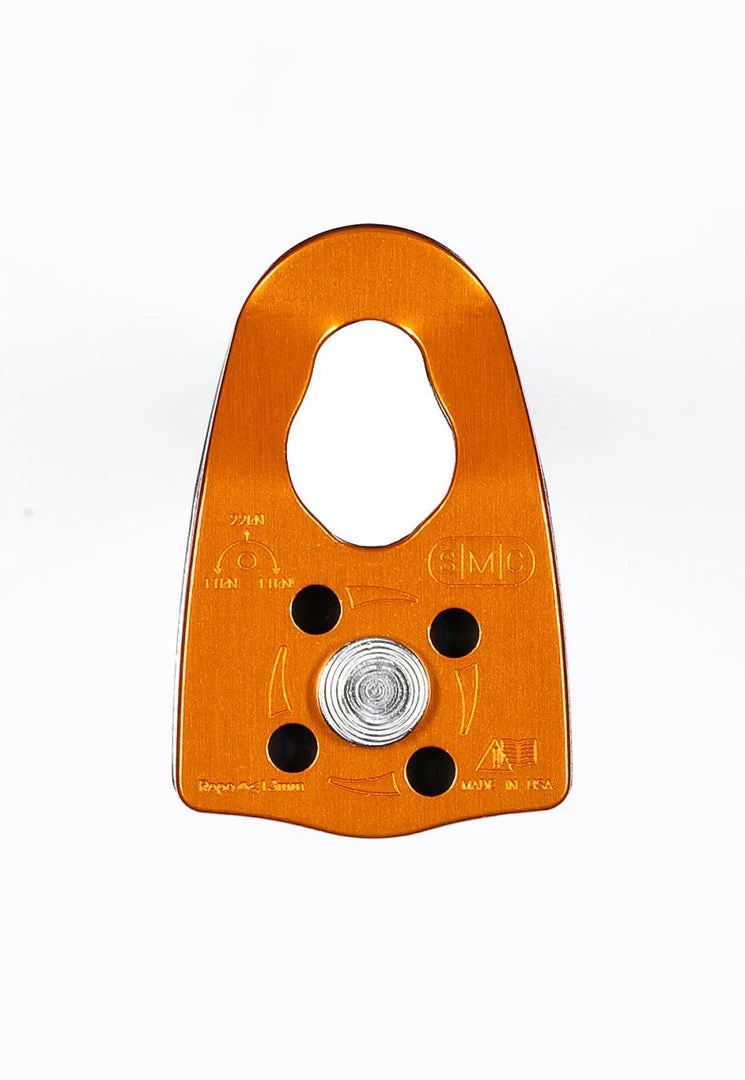 SMC CRx Micro Rescue Pulley Orange Hardware