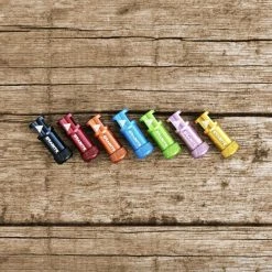 Granite Designs Juicy Nipple CNC Valve Cap Pair With Valve Core Removing Function Bike Accessories