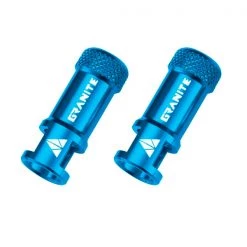 Granite Designs Juicy Nipple CNC Valve Cap Pair With Valve Core Removing Function Bike Accessories