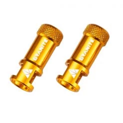 Granite Designs Juicy Nipple CNC Valve Cap Pair With Valve Core Removing Function Bike Accessories