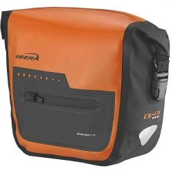 Bike Ibera Waterproof H/bar Bag Orange 3.5L Quick Release