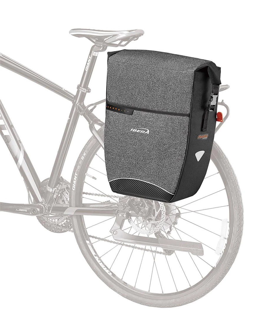 Ibera PakRak Pannier Single 20L Quick Clip Pannier Bags & Carriers