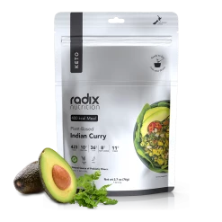 Radix Nutrition Food Radix Keto 400 Plant-Based Indian Curry