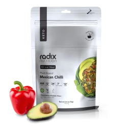 Radix Nutrition Food Radix Keto 400 Plant-Based Mexican Chilli