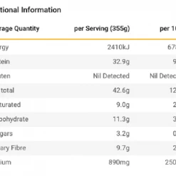 Radix Nutrition Radix Keto 600 Grass-Fed Lamb, Mint & Rosemary Food