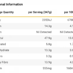 Radix Nutrition Food Radix Keto 600 Plant-Based Indian Chickpea Curry