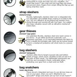 Pacsafe Travelsafe 12L Gll Portable Safe, Black