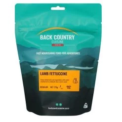 Food Back Country Cuisine Lamb Fettuccine