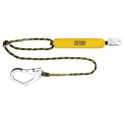 Height Safety Zero Lasso Pro Single Adjustable Rope Lanyard/Scaffold Hook