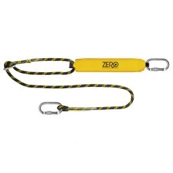Zero Lasso Single Adjustable Rope Lanyard W/Carabiners Lanyards & Positioning