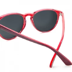 Knockaround Mai Tais Polarized Sunglasses, Burgundy Watermelon Geode Accessories