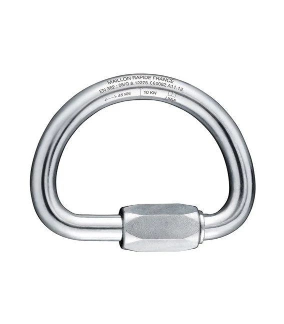 Fixe Maillon Semi-Circular Aluminium, D10mm