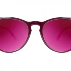 Knockaround Mai Tais Polarized Sunglasses, Burgundy Watermelon Geode Accessories